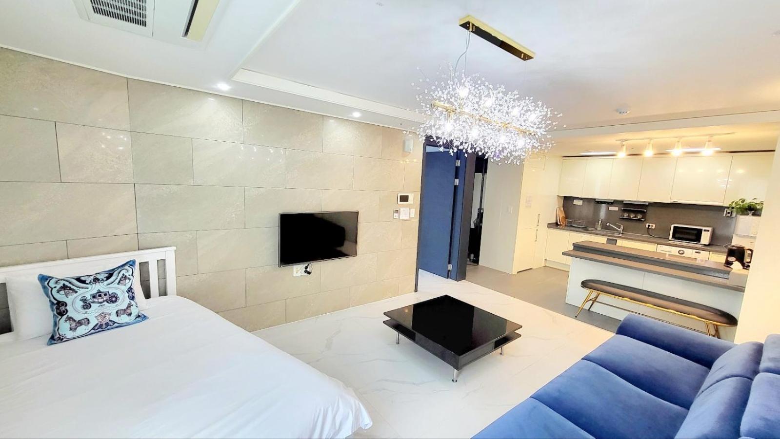 Haeundae Lavender House-Irua Hotel ปูซาน ภายนอก รูปภาพ